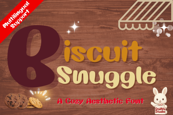 Biscuit Snuggle: Warmth in Modern Typography