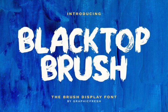 Blacktop: Bringing Urban Texture and Confidence to Modern Typography