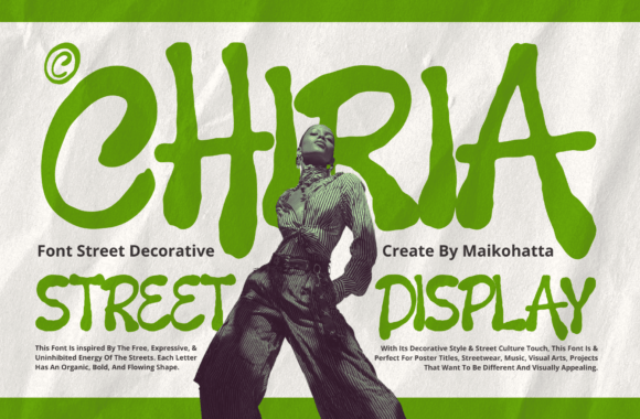 Chiria: Mastering Street Decorative Display Typography