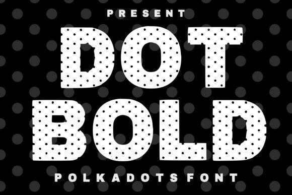 Dot Bold: Playful Display Font for Creative Projects
