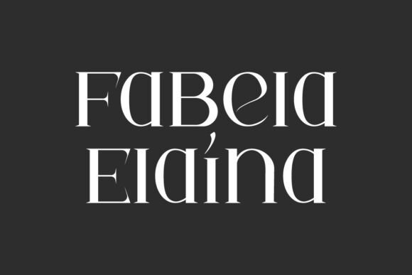 Fabela Elaina: Elegant Serif Font for Creative Projects