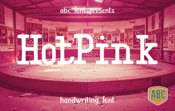 Hotpink Font: Bold Typography for Creative Impact