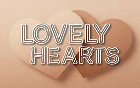 Lovely Hearts: Modern Display Typography