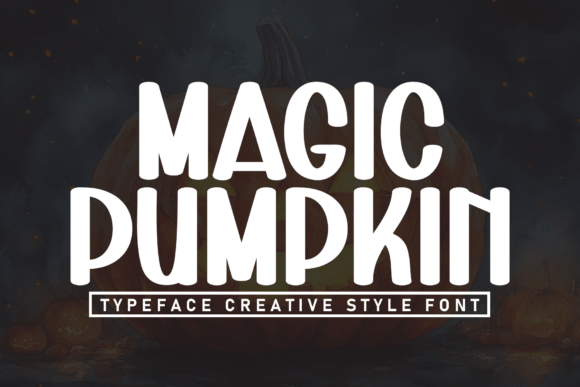 Magic Pumpkin: A Heartwarming Handwritten Display Font