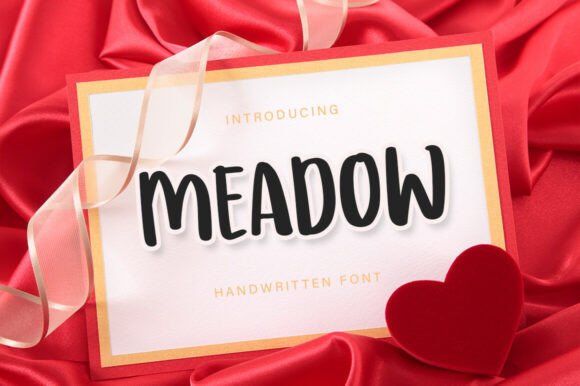 Meadow Font: Bold Brush Script for Authentic Branding