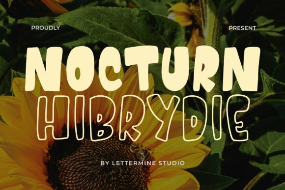 Nocturn Hibrydie: Bold Typography for the Modern Digital Landscape