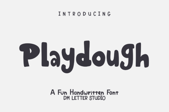 Playdough: Elevating Playful Design with Chunky, Readable Typography