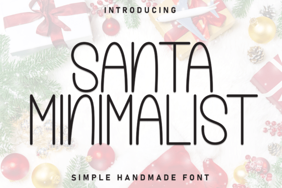 Santa Minimalist: Integrating Pen Pal Font into Professional Design Workflows