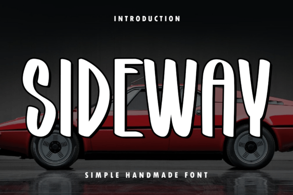 Sideway Font: Elegant Script for Luxury Design