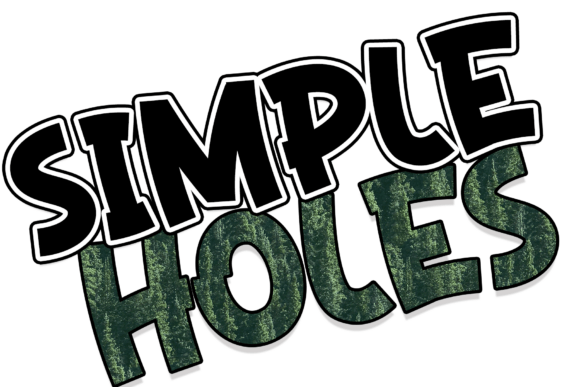 Simple Holes: Rhythmic Script for Artisanal Branding
