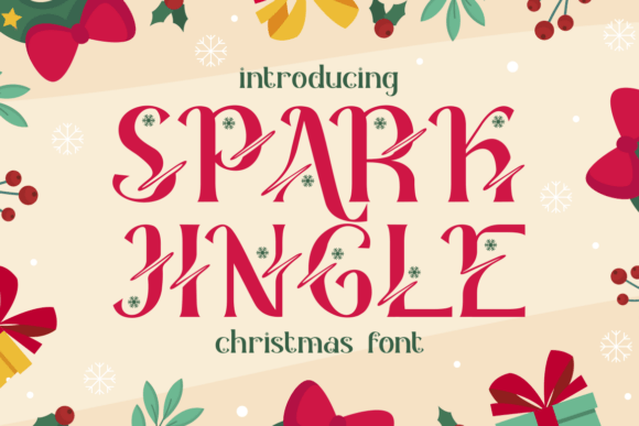 Spark Jingle: Strategic Typography for Festive Brand Positioning