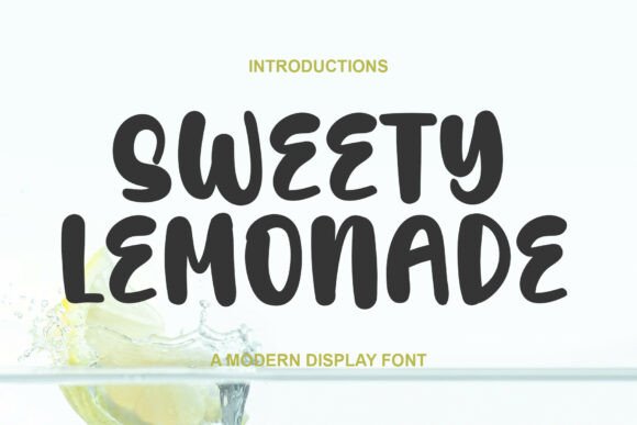 Sweety Lemonade: Strategic Application of Display Handwriting in Modern Branding