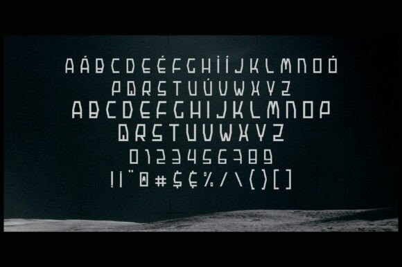 Xarek Font: Designing for the Digital Frontier with Geometric Precision